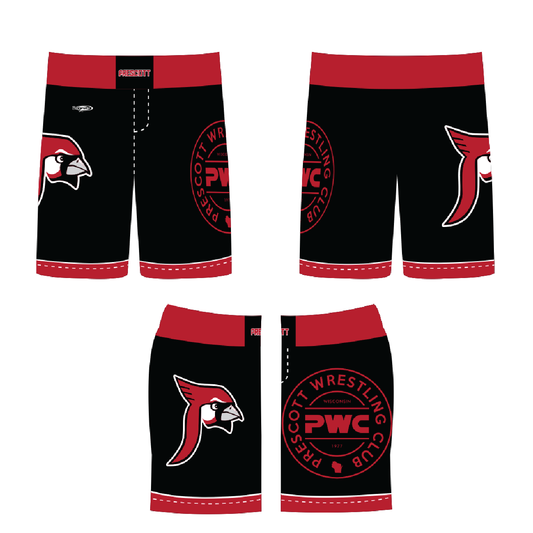 Prescott Wrestling Club Sublimated Training Shorts