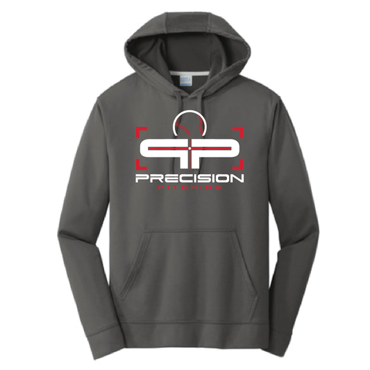 Precision Pitching Port & Company® Performance Fleece Pullover Hooded Sweatshirt