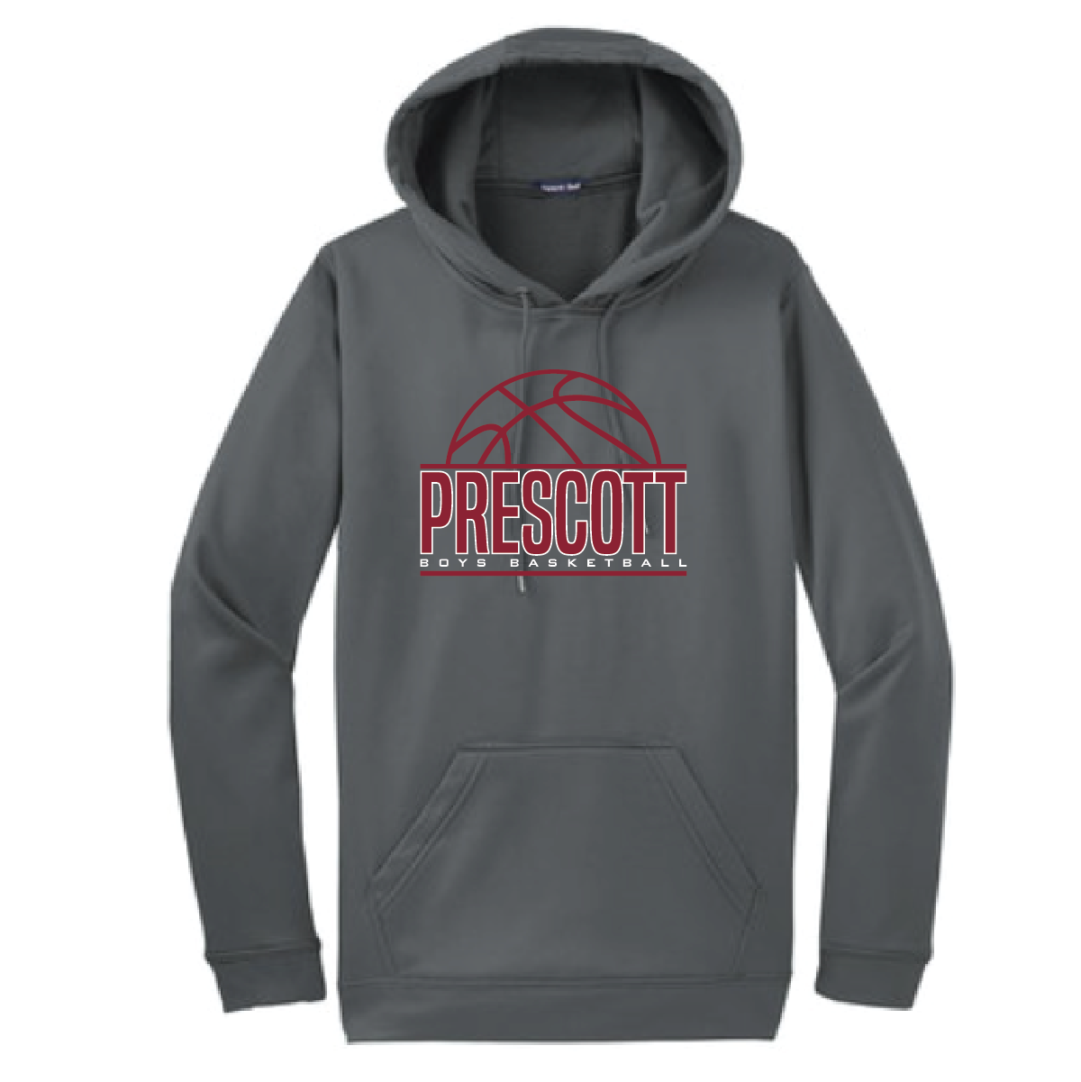 Prescott Retail Online Boys Basketball Sport-Tek Sport-Wick Fleece Hooded Pullover