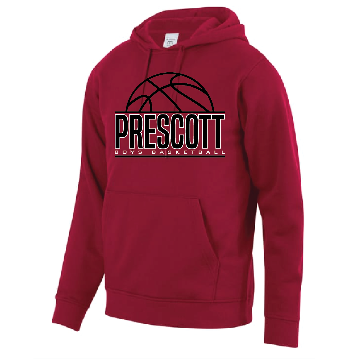 Prescott Retail Online Boys Basketball 2024 60/40 Fleece Hoodie