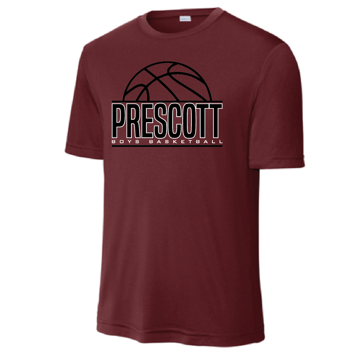 Prescott Retail Online Boys Basketball 2024 Sport Tek T-Shirt