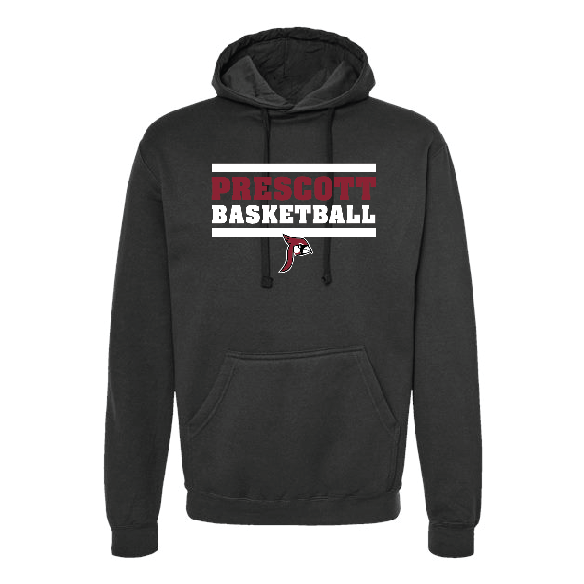 Prescott Boys Basketball Tultex Unisex Fleece Hooded Sweatshirt