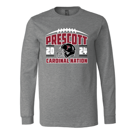 Prescott Retail Online 2024 Football District Perfect Tri Long Sleeve Tee