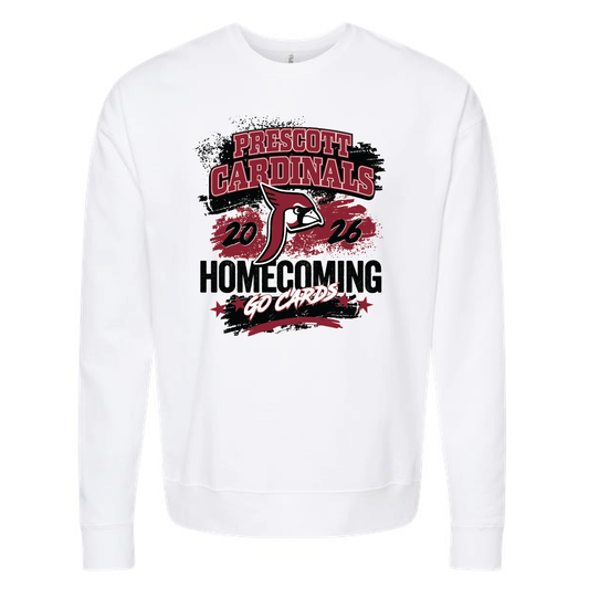 Prescott Homecoming Tultex Unisex Fleece Crewneck