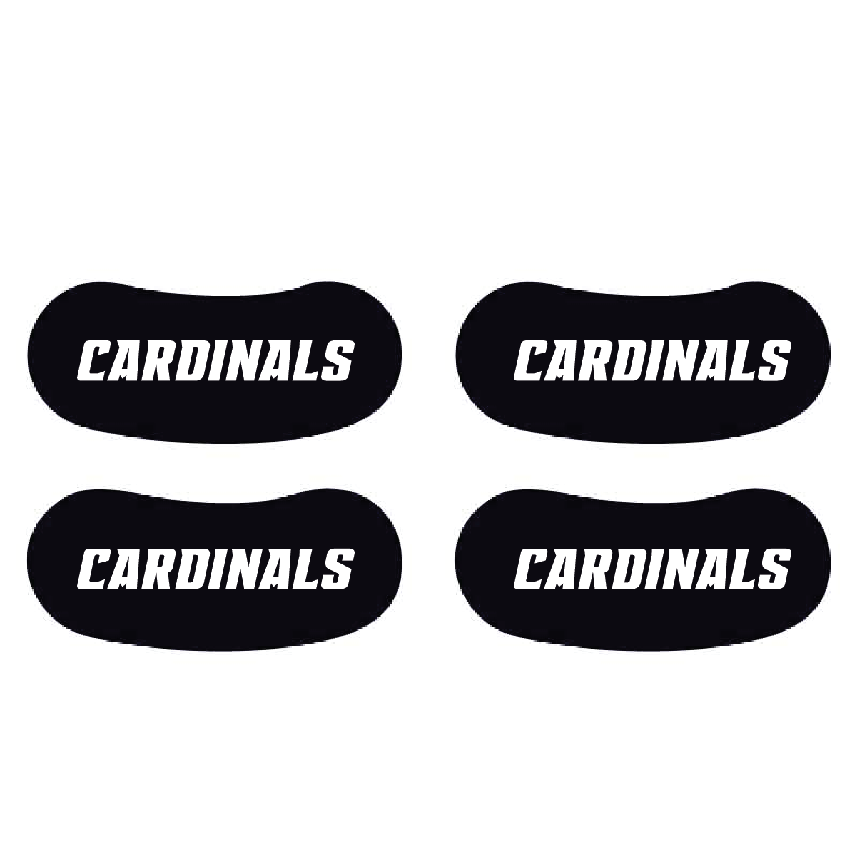 Prescott Retail Online Cardinals Eye Black Stickers