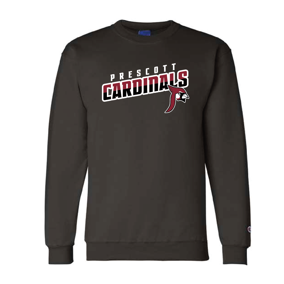 Prescott Retail Online Champion Powerblend Crewneck Sweatshirt - Black Design 113