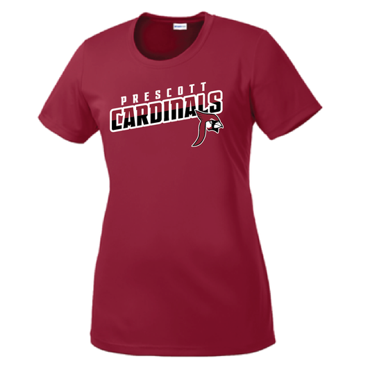 Prescott Retail Online Sport-Tek Ladies Competitor Tee - Cardinal Design 113