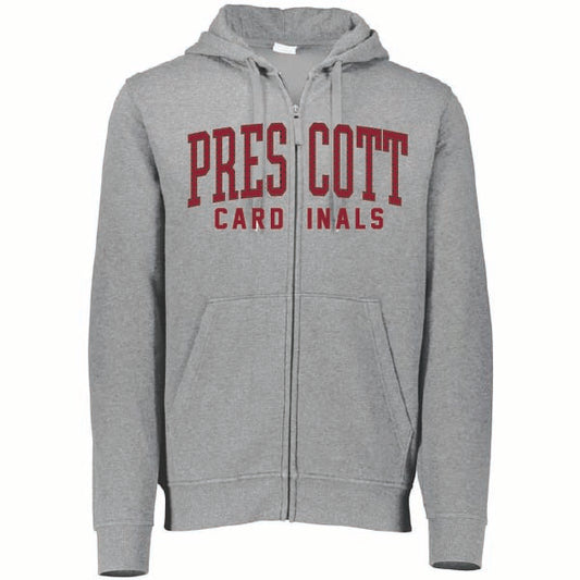 Prescott Retail Online Augusta 60/40 Fleece Full Zip Hoodie with Embroidery