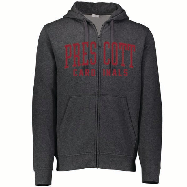 Prescott Retail Online Augusta 60/40 Fleece Full Zip Hoodie with Embroidery