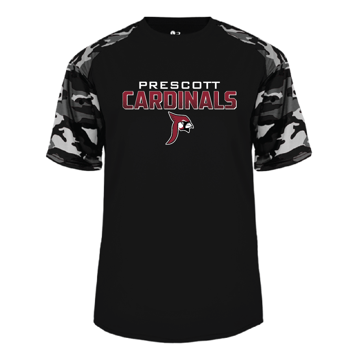 Prescott Retail Online Badger Camo Sport Tee - 123