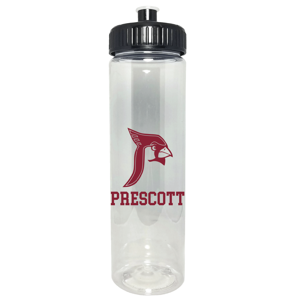 Prescott Retail Online Clear Squeeze Water Bottle