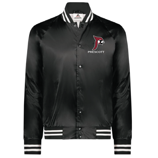 Prescott Retail Online Satin Baseball Jacket