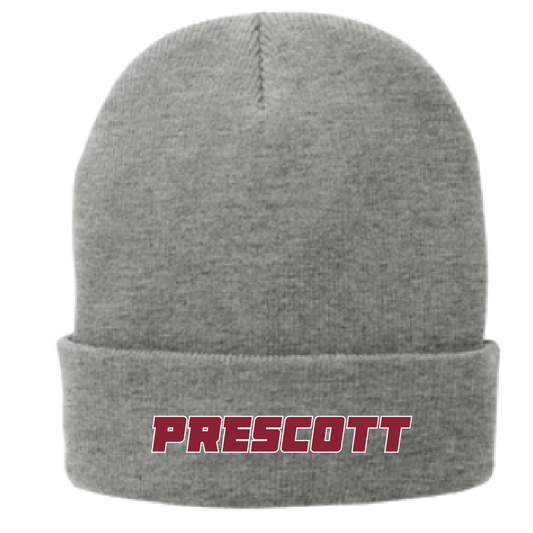 Prescott Retail Port & Company® Fleece-Lined Knit Cap - Oxford - 45