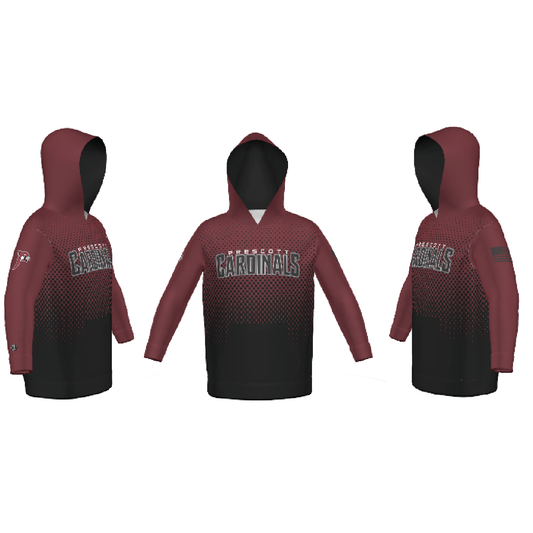 Prescott Retail Online Sublimated Digital Print Youth Sweatshirt