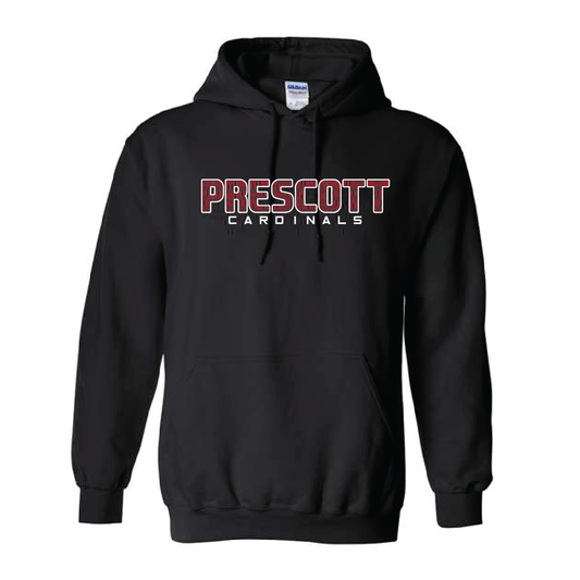 Prescott Retail Online Gildan Heavy Blend Hooded Sweatshirt Black - 130