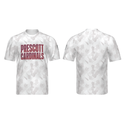 Prescott Retail Online Sublimated White Watercolor Camo Shirt