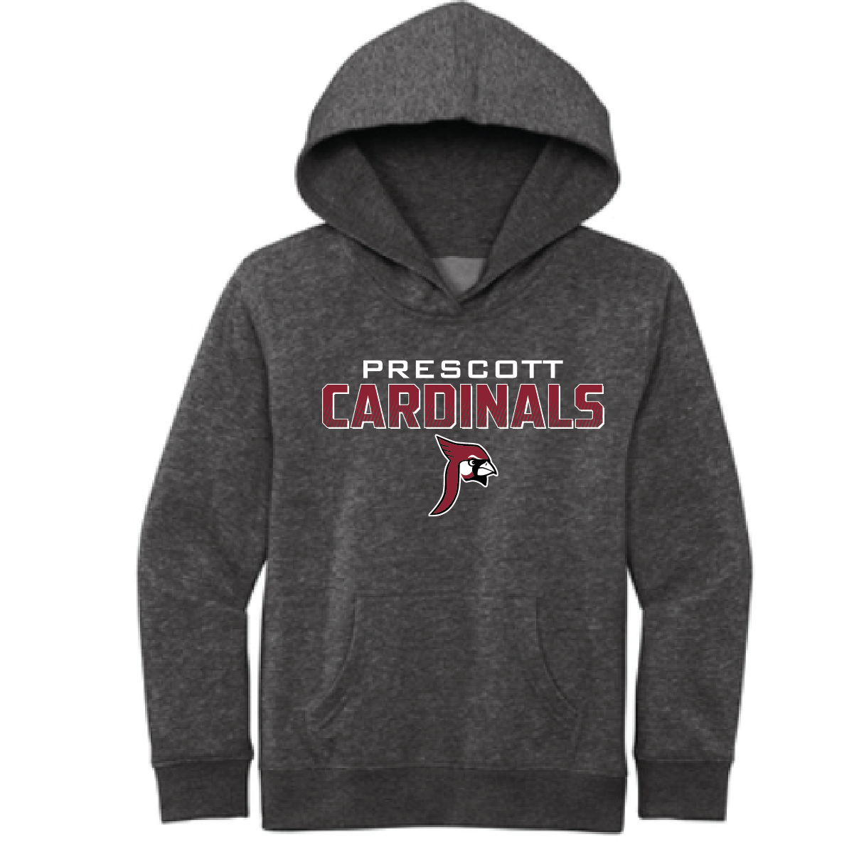 Prescott Retail Online District® Youth V.I.T.™ Fleece Hoodie with Twill Embroidery