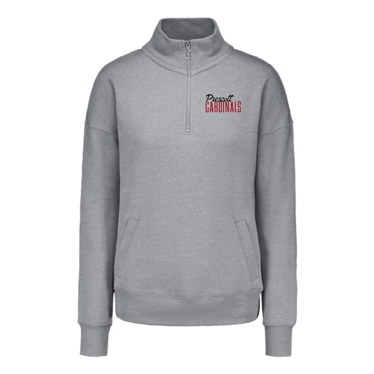 Prescott Retail Online Women's Cloud Fleece Quarter-Zip Sweatshirt