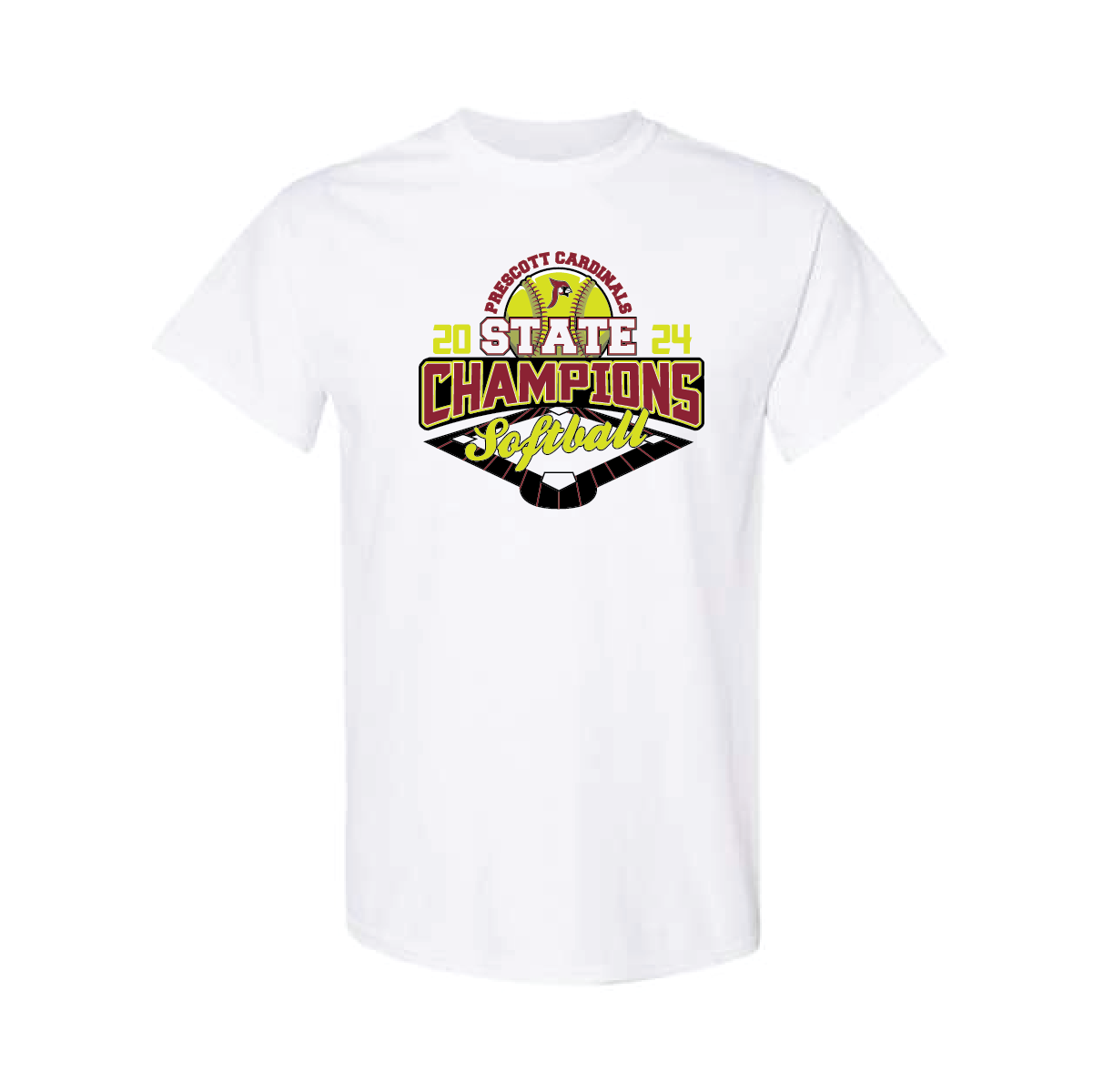 Prescott Retail Online Softball State Champions 2024 T-Shirt