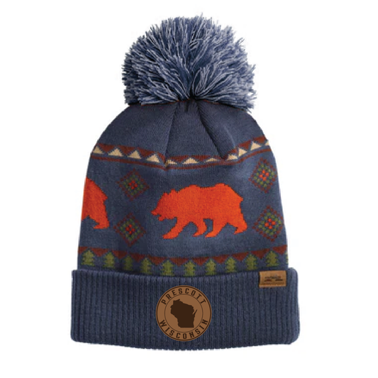 Prescott Wisconsin Retail Spacecraft Limited Edition Beanie with Leather Patch