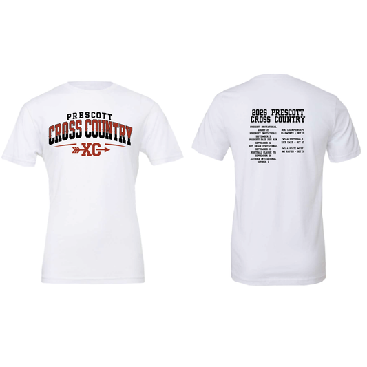 Prescott Retail Online XC Bella + Canvas Unisex Jersey Short Sleeve Tee-BLANK BACK