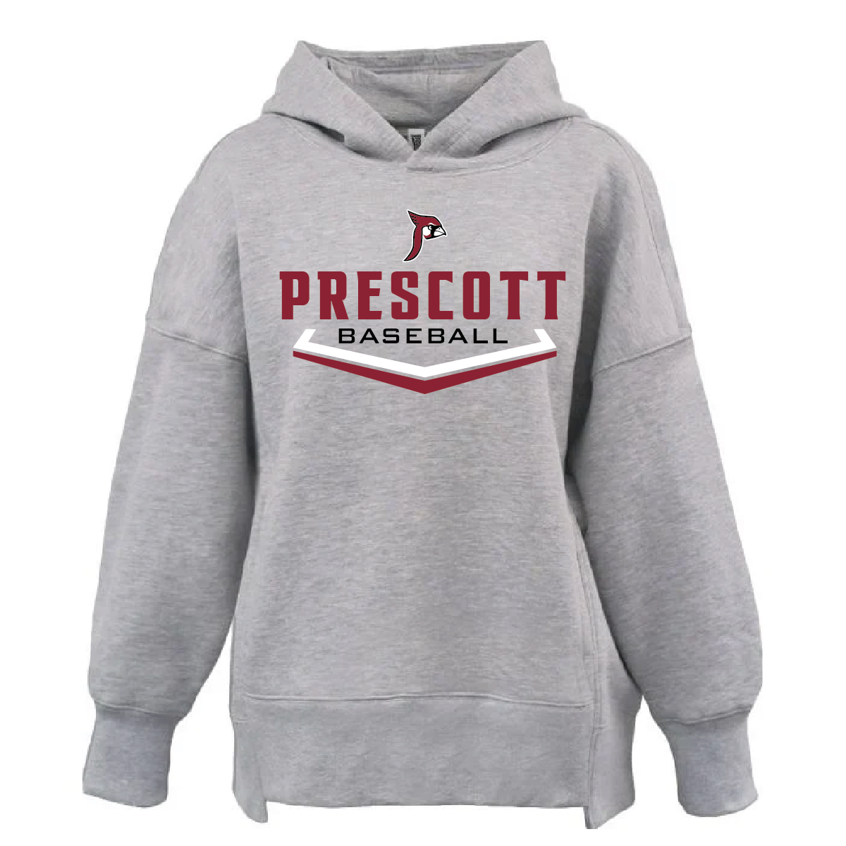 Prescott Retail Online Baseball Women's Oversized Hoodie