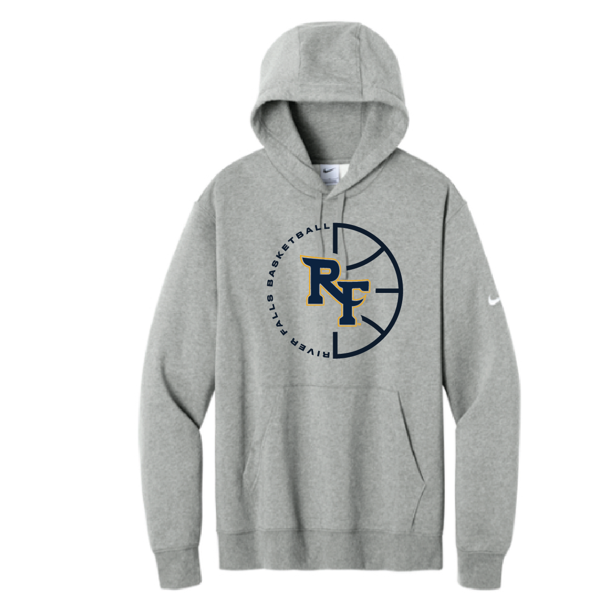 RF Boys Basketball Nike Club Fleece Swoosh Pullover Hoodie