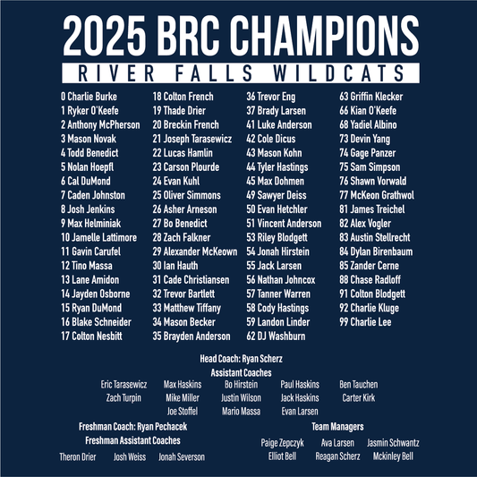 River Falls Retail Online -RF Football - BRC Conference Champ Sport-Tek® PosiCharge® Competitor™ Tee