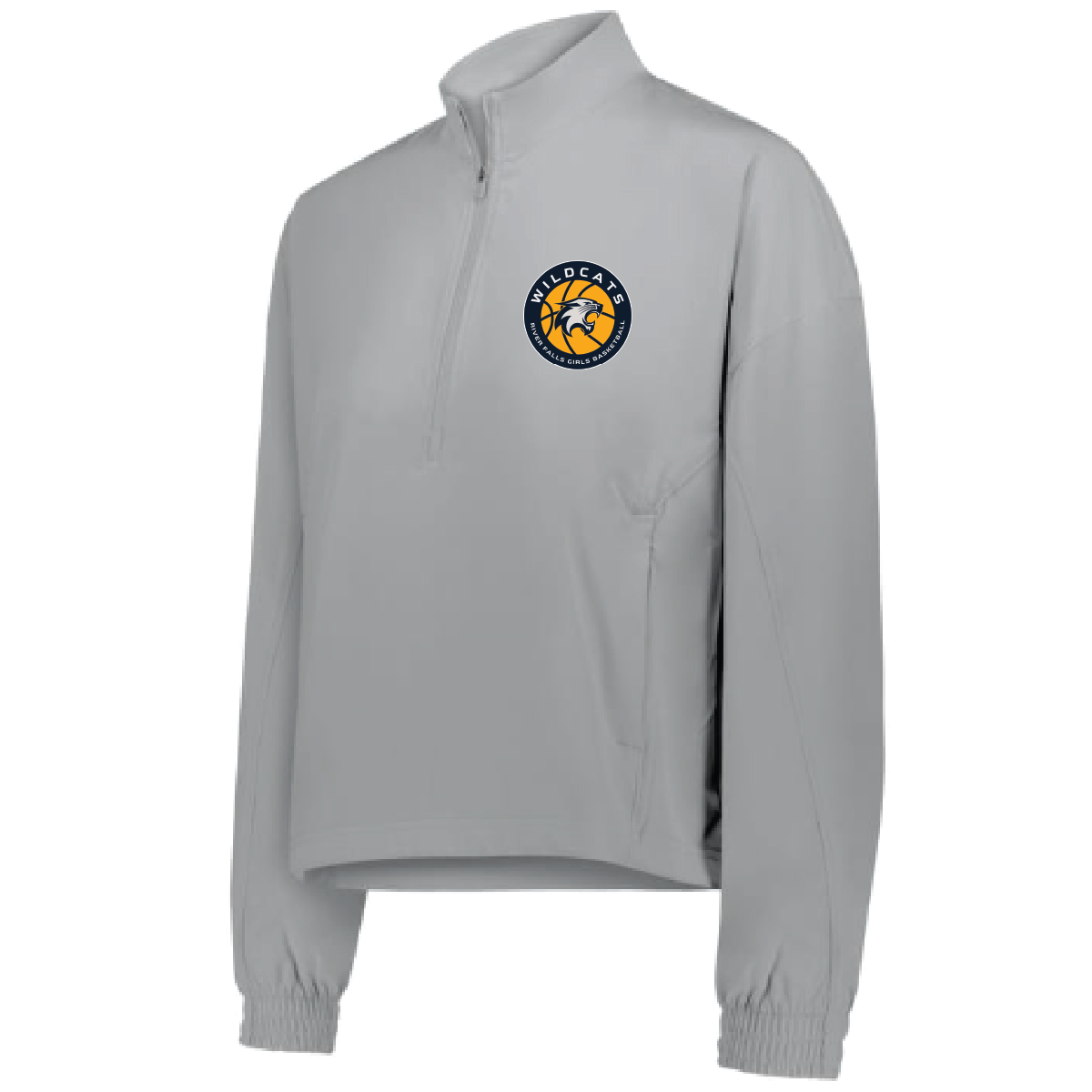 RF Girls Basketball Holloway Ladies City Stretch Pullover