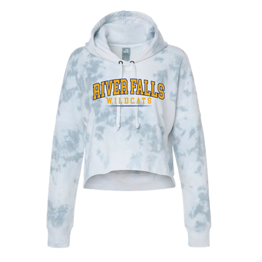 River Falls Retail Online J America Tie Dye Crop Hoodie