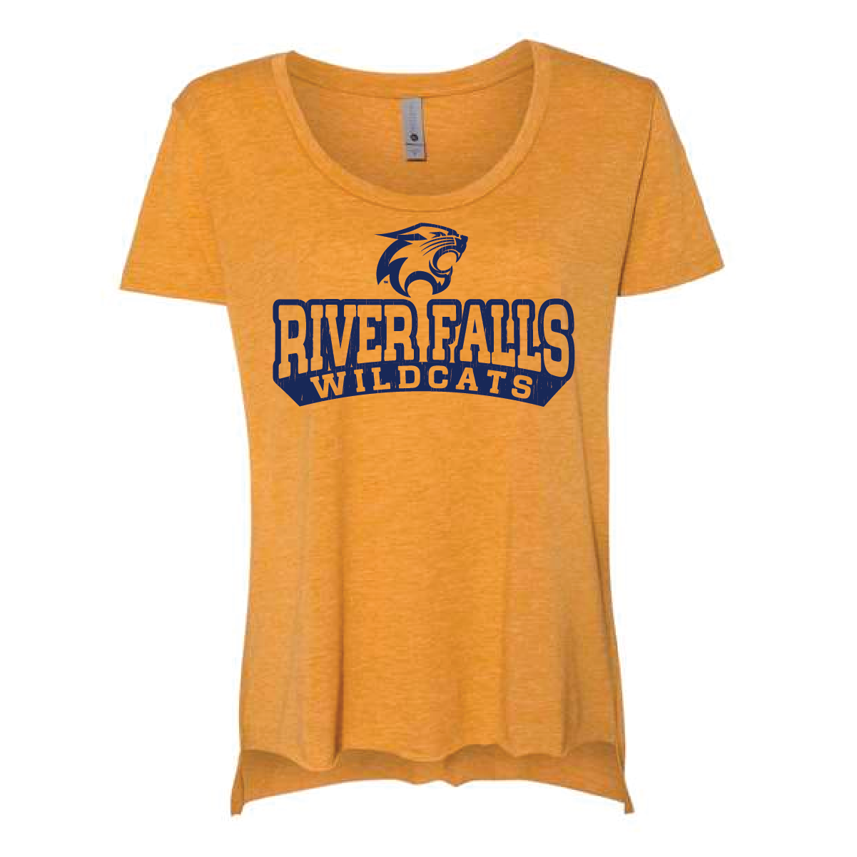 River Falls Retail Online Womens Next Level Festival Scoop Neck T-Shirt