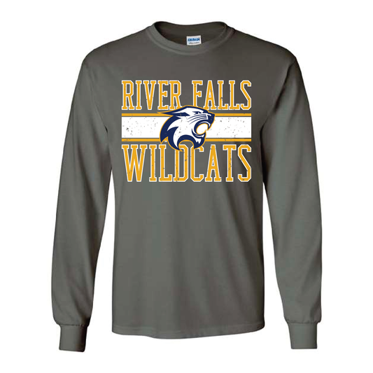 River Falls Retail Online Gildan Long Sleeve Shirt - Design 58