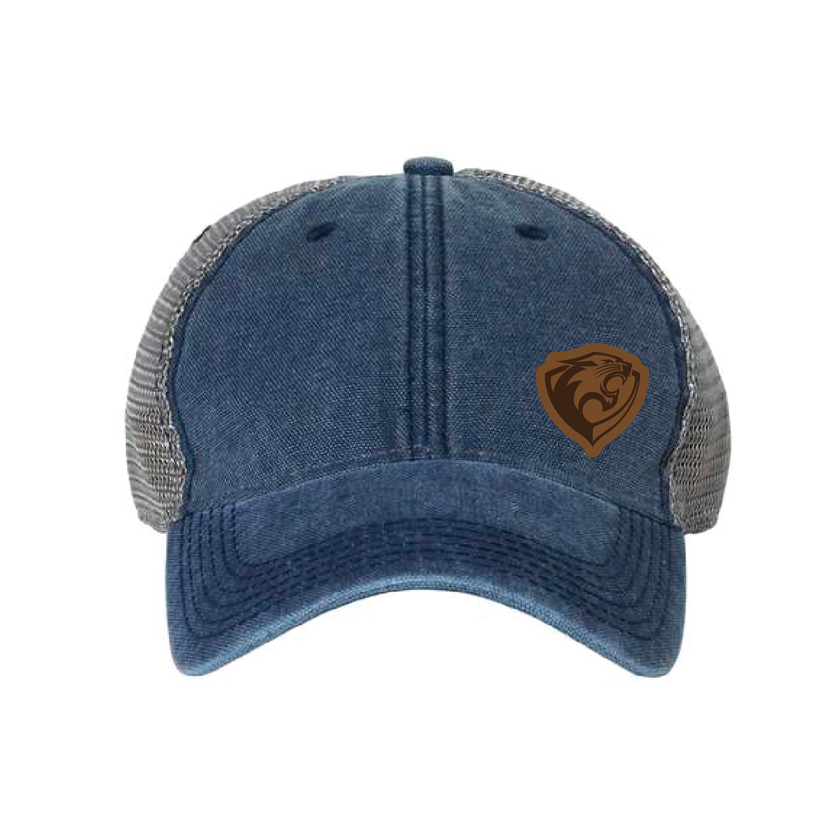 River Falls Retail Online Legacy Dashboard Trucker - Denim with Leather Patch