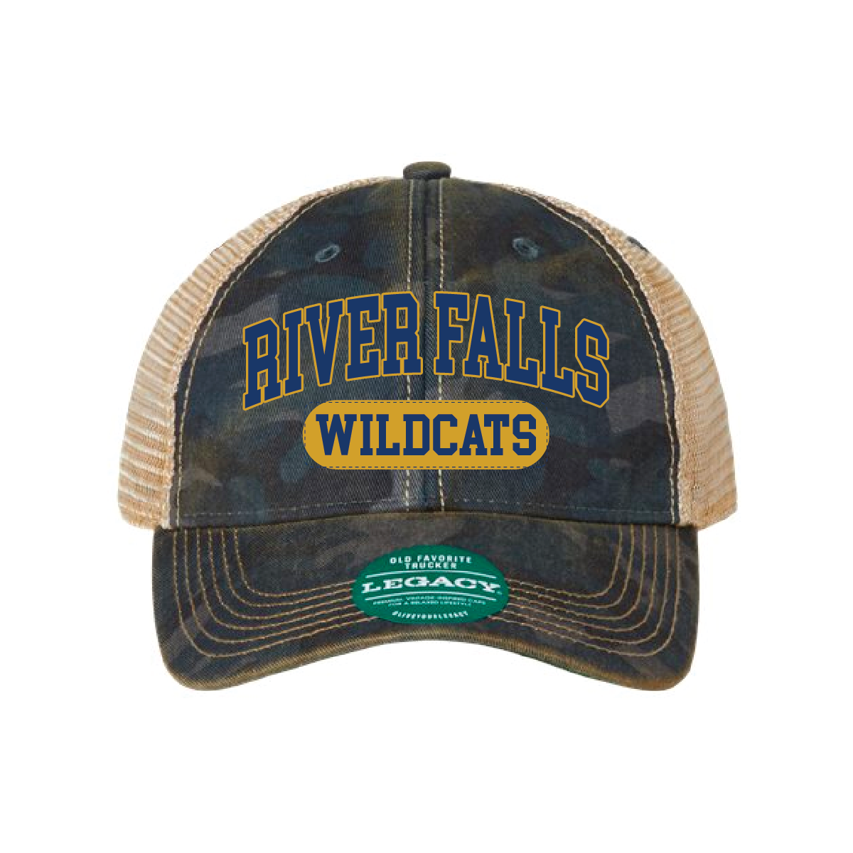 River Falls Retail Online Legacy Old Favorite Trucker - Navy/Camo