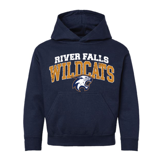 River Falls Retail Online Youth LAT Fleece Hoodie- Design 49