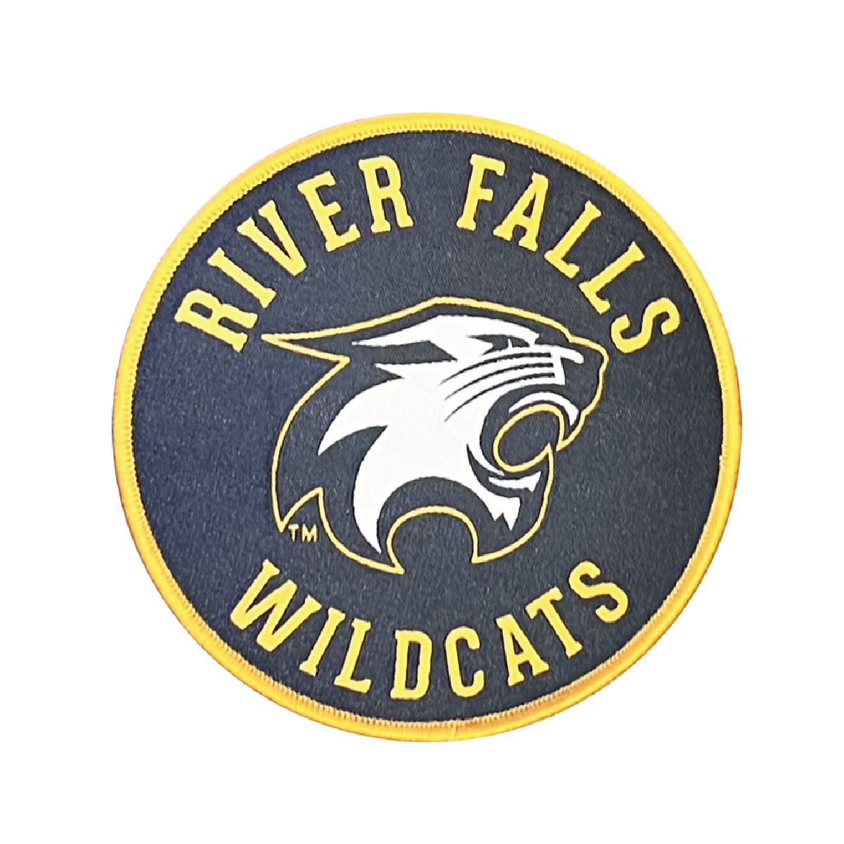 River Falls Retail Online- Circle 4in Woven Patch