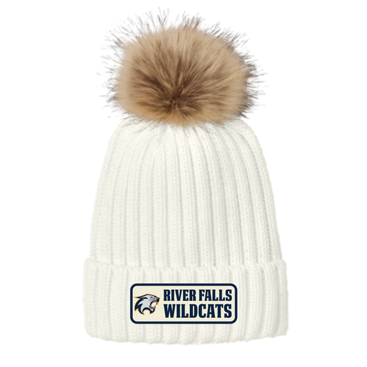 River Falls Retail Online Port Authority® Faux Fur Pom Beanie