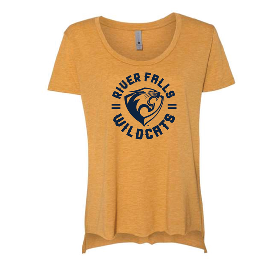 RF School District Women's Festival Scoop Neck T-Shirt