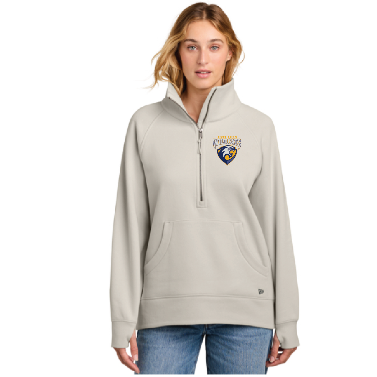 RF School District New Era Heritage Fleece 1/2 Zip