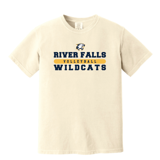 RF Volleyball Comfort Colors Heavyweight Ring Spun Tee
