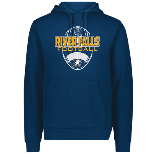 River Falls Retail Online RF Football Hooded Sweatshirt