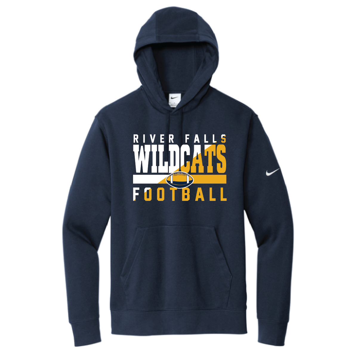 River Falls Retail Online RFYFA Nike Club Fleece Hooded Sweatshirt