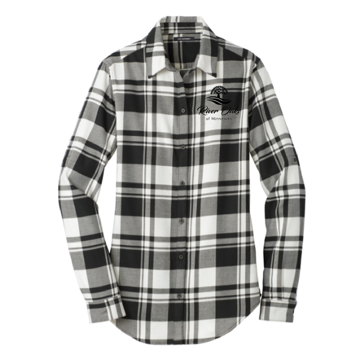 River Oaks Port Authority Plaid Flannel Tunic- Men's and Women's