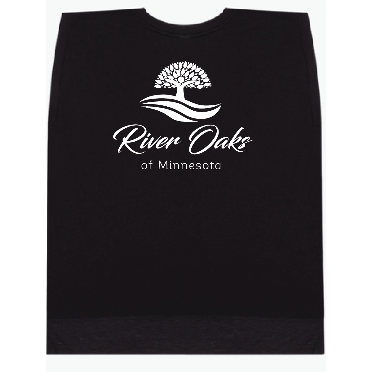 River Oaks Bella + Canvas Women's Flowy Rolled Cuffs Muscle Tee