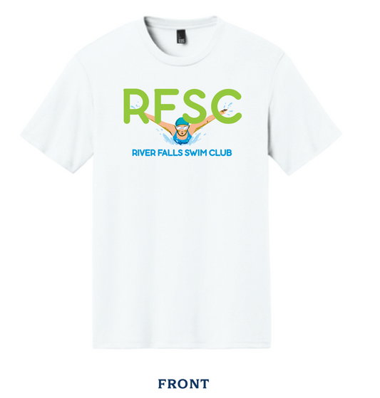 RF Swim Club District Tri Blend Short Sleeve T-shirt