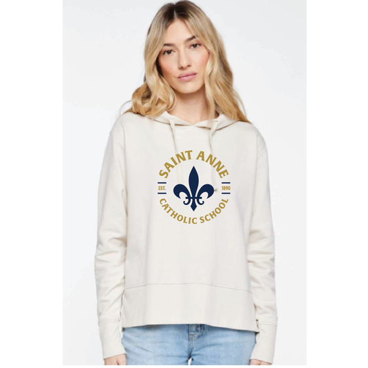 Saint Anne LAT Women's Vintage Wash Hoodie Sweatshirt