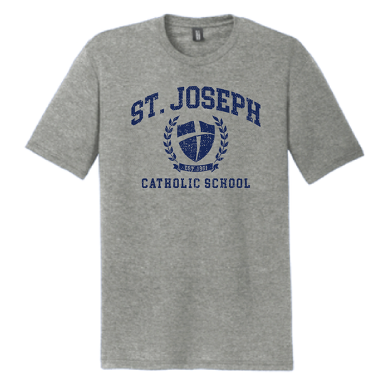 St. Joe's District Perfect Tri Tee - Grey
