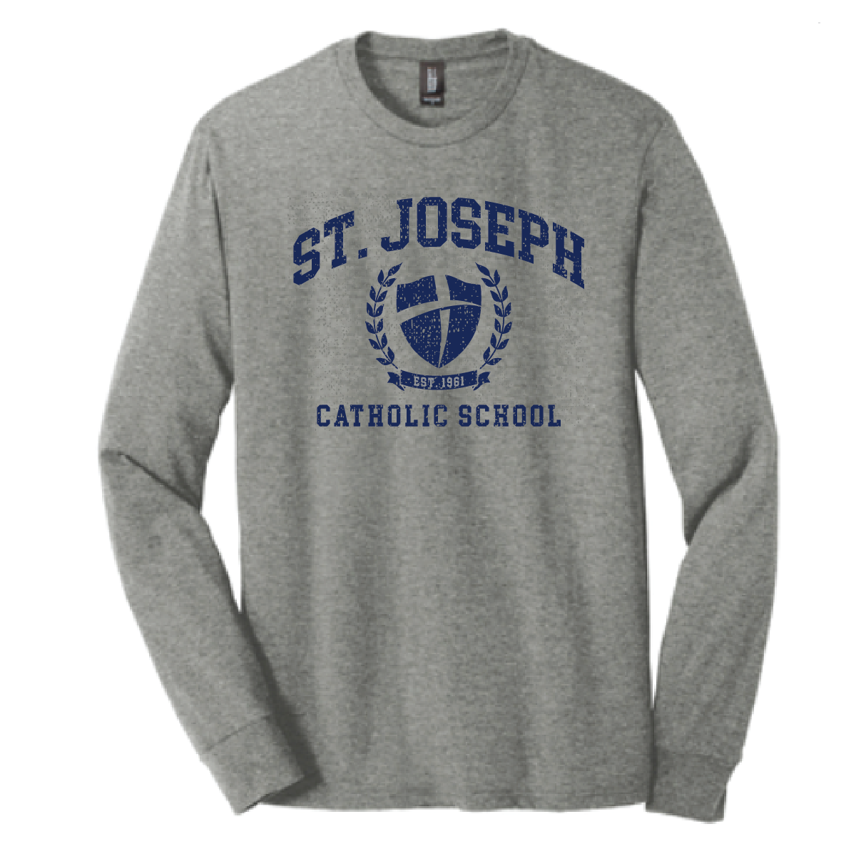 St. Joe's District Perfect Tri Long Sleeve - Grey