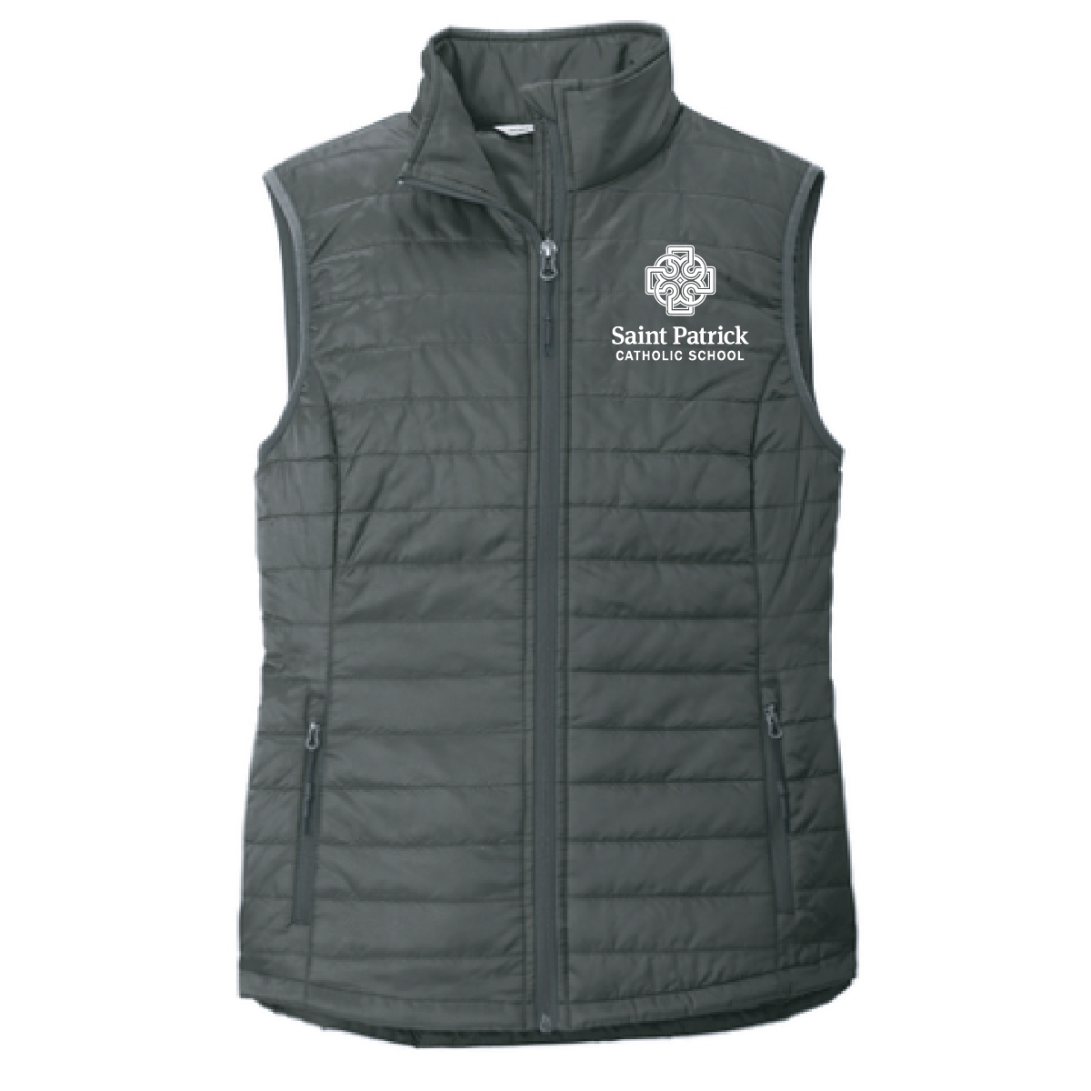 Saint Patrick School Port Authority® Packable Puffy Vest - Adult and Women