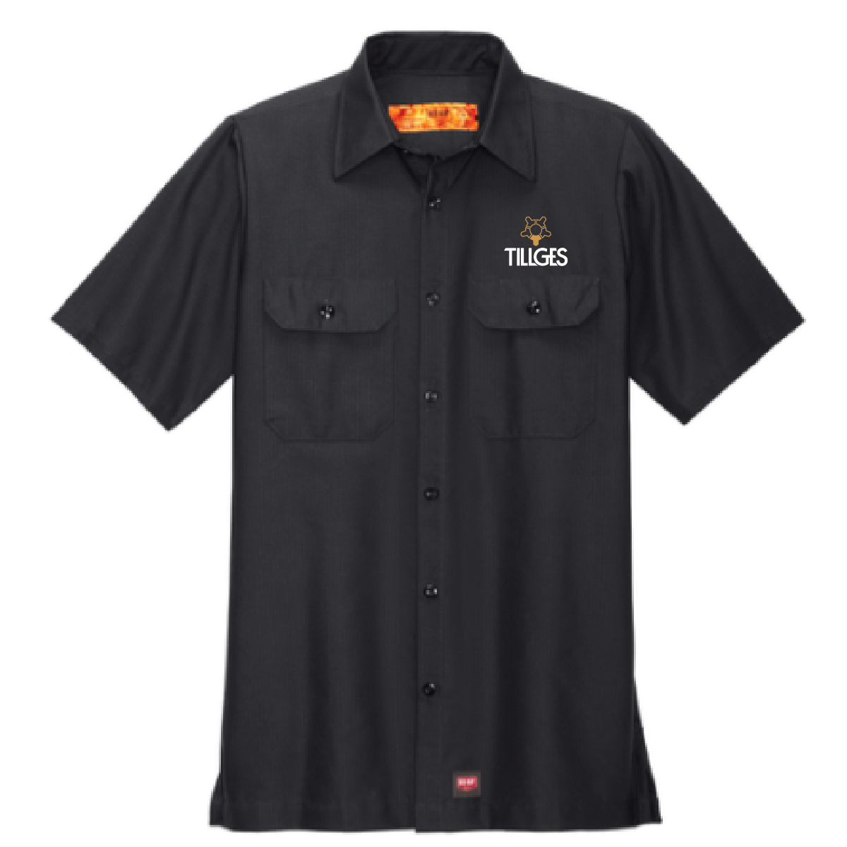 Tillges Red Kap® Short Sleeve Solid Ripstop Shirt